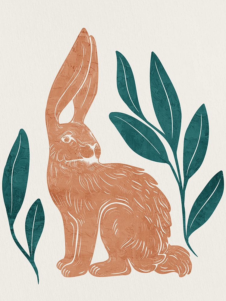 Summer Hare 1 art print by Kimberly Allen for $57.95 CAD