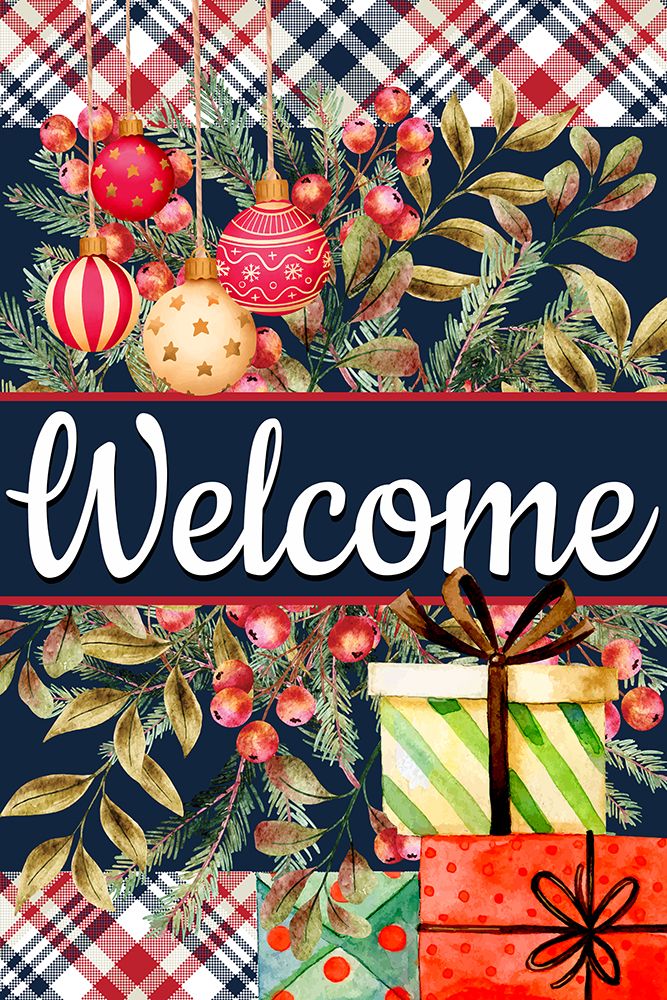 Welcome Ornaments and Presents art print by Kimberly Allen for $57.95 CAD