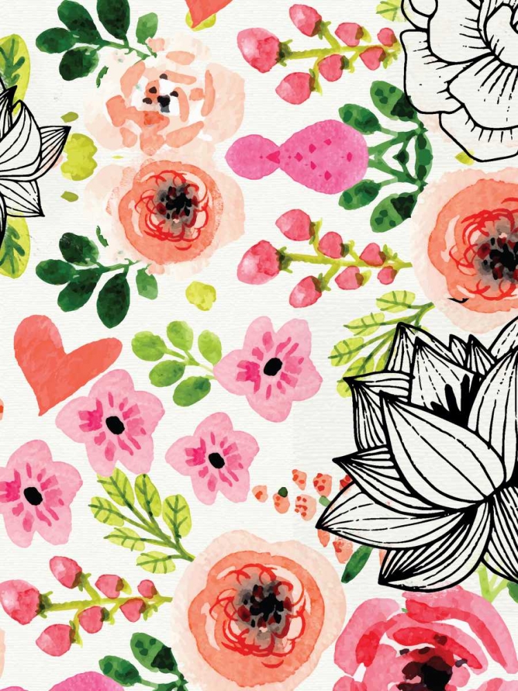 Summer Blooms art print by Kimberly Allen for $57.95 CAD