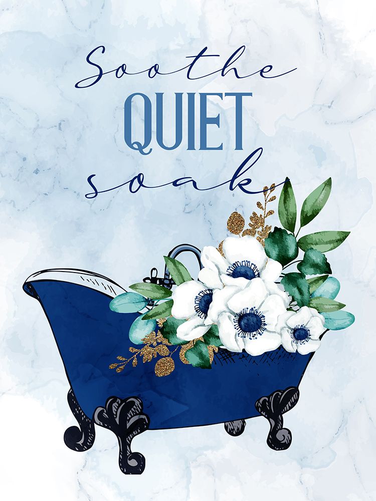 Soothe Quiet Soak Tub art print by Kimberly Allen for $57.95 CAD