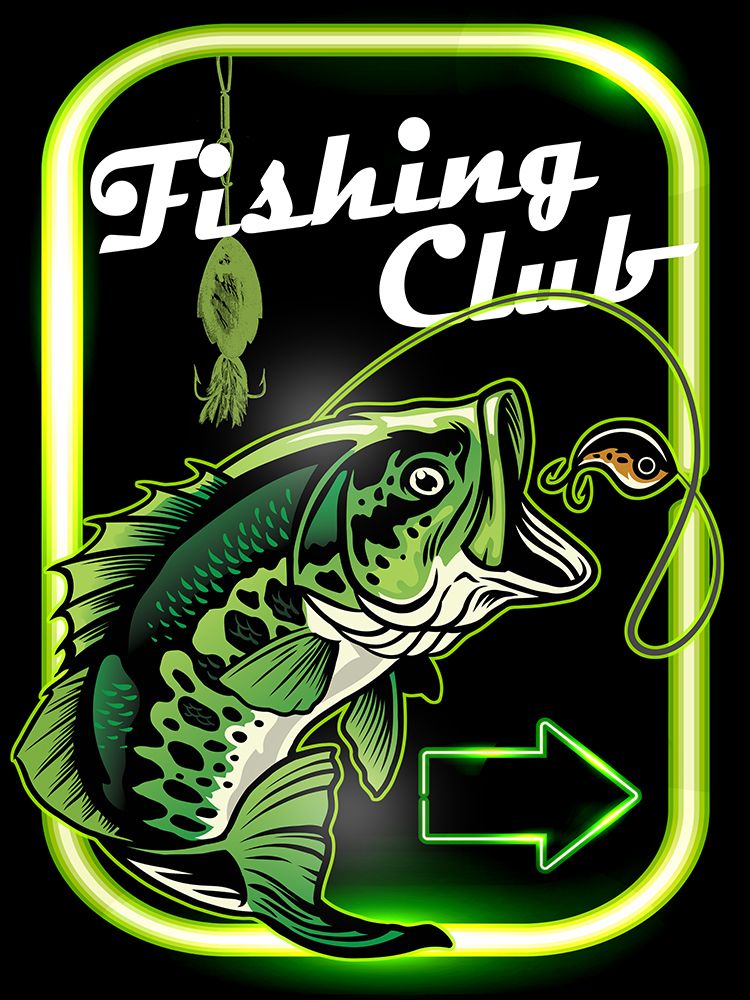 Fishing Club art print by Kimberly Allen for $57.95 CAD