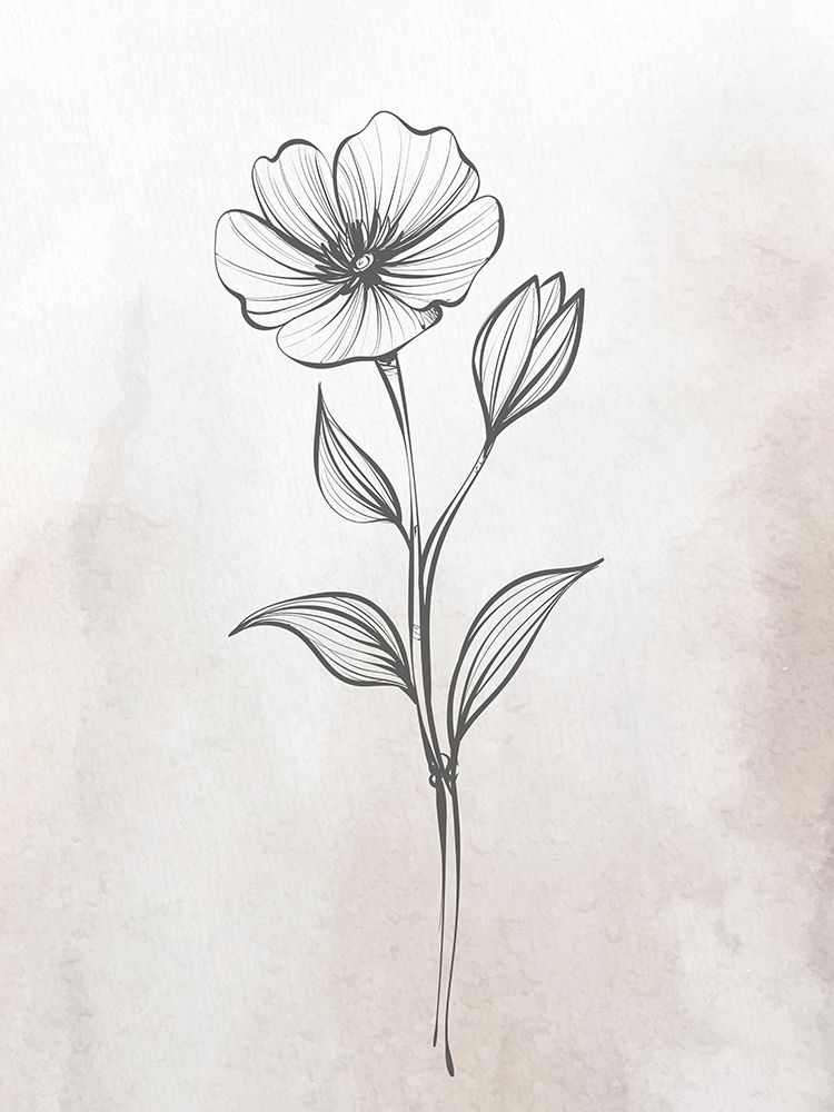 Stone Floral 2 art print by Kimberly Allen for $57.95 CAD