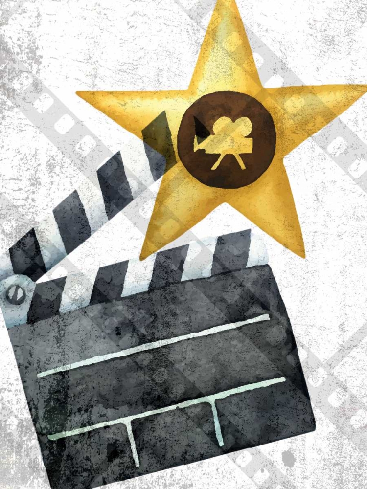 Movie Time 1 art print by Kimberly Allen for $57.95 CAD
