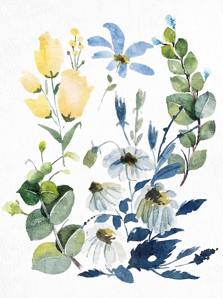 Painted Spring 1 art print by Kimberly Allen for $57.95 CAD