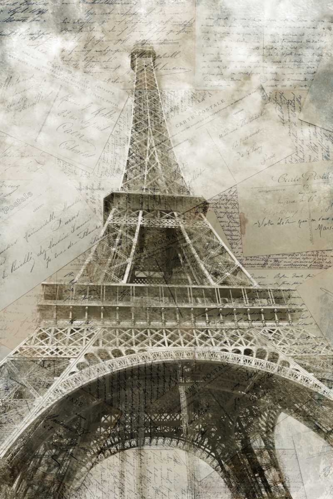 Postcards to Paris art print by Kimberly Allen for $57.95 CAD