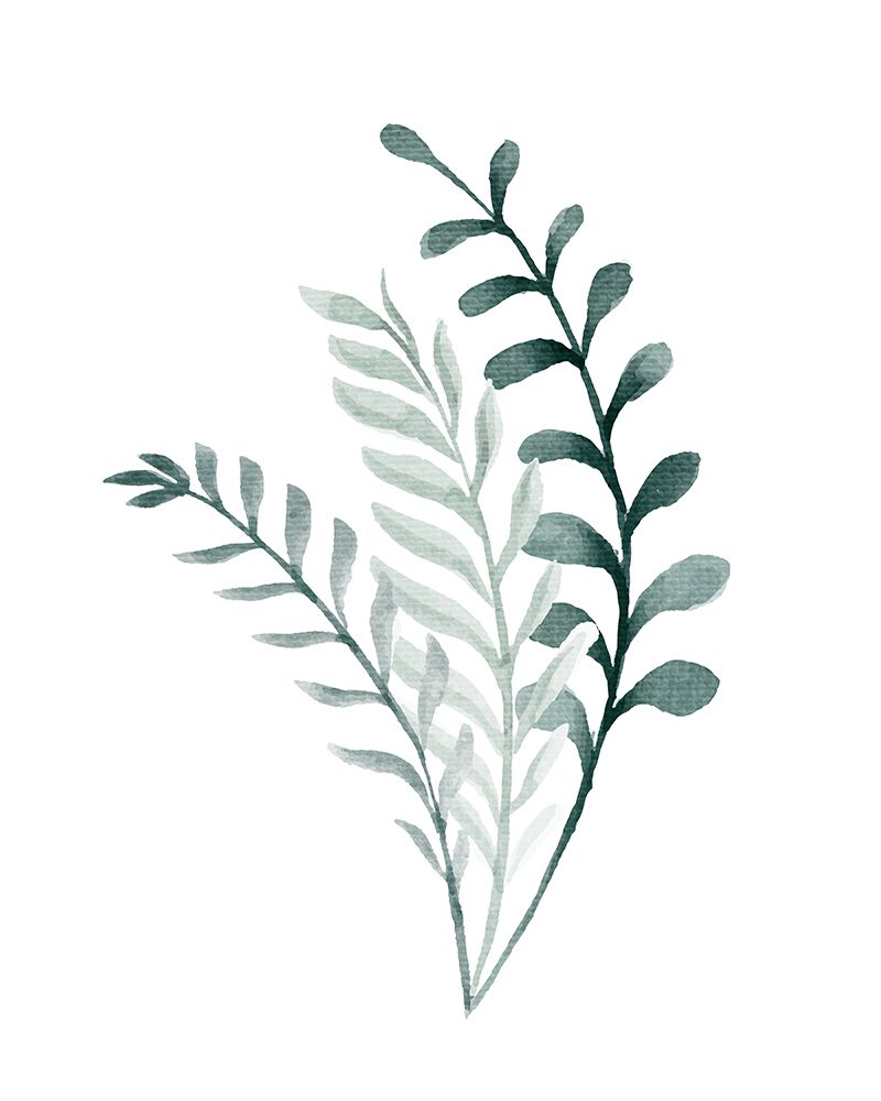 Foliage Greens 2 art print by Kimberly Allen for $57.95 CAD