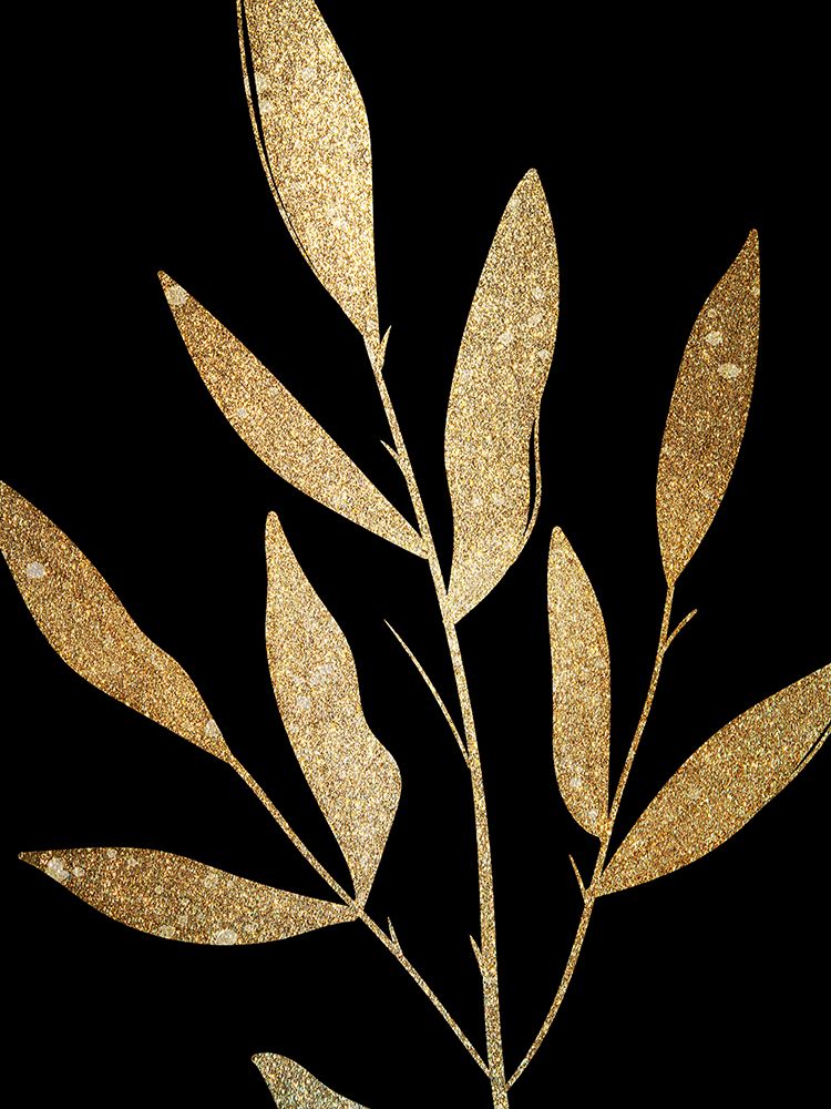 Plaster Leaves Gold 1 art print by Kimberly Allen for $57.95 CAD
