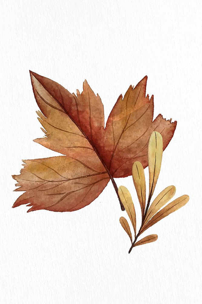 Watercolor Fall 1 art print by Kimberly Allen for $57.95 CAD