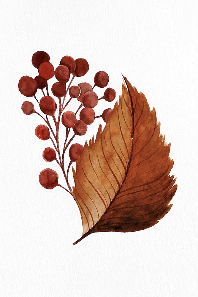 Watercolor Fall 2 art print by Kimberly Allen for $57.95 CAD