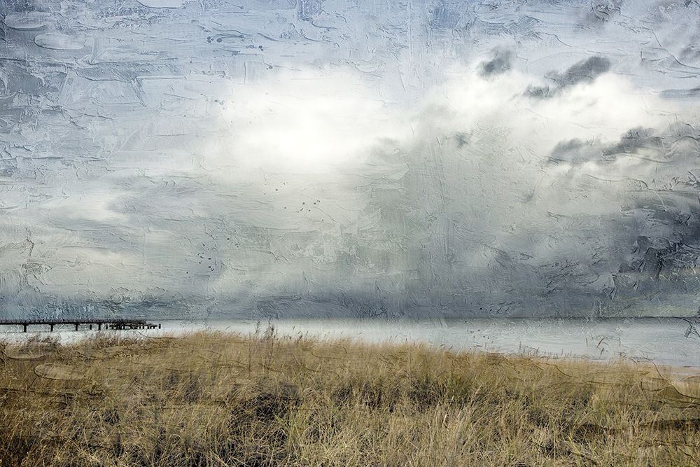 Moody Beach Day art print by Kimberly Allen for $57.95 CAD
