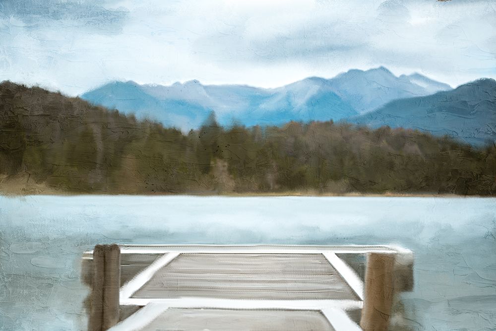 Serene View art print by Kimberly Allen for $57.95 CAD