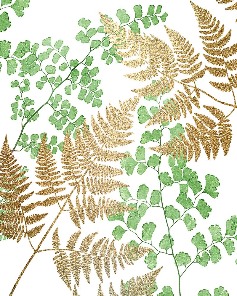 Green Golds 1 art print by Kimberly Allen for $57.95 CAD
