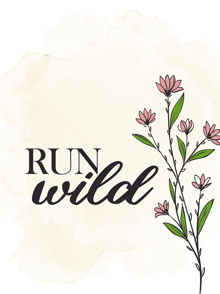 Run art print by Kimberly Allen for $57.95 CAD