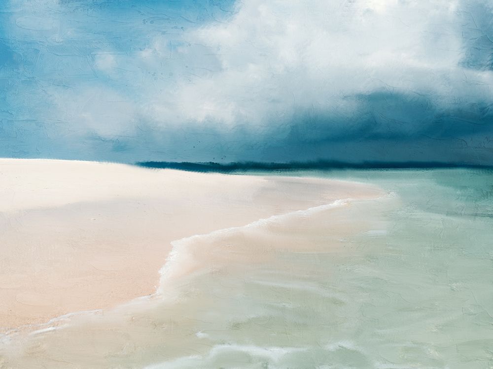 Blue Beach art print by Kimberly Allen for $57.95 CAD