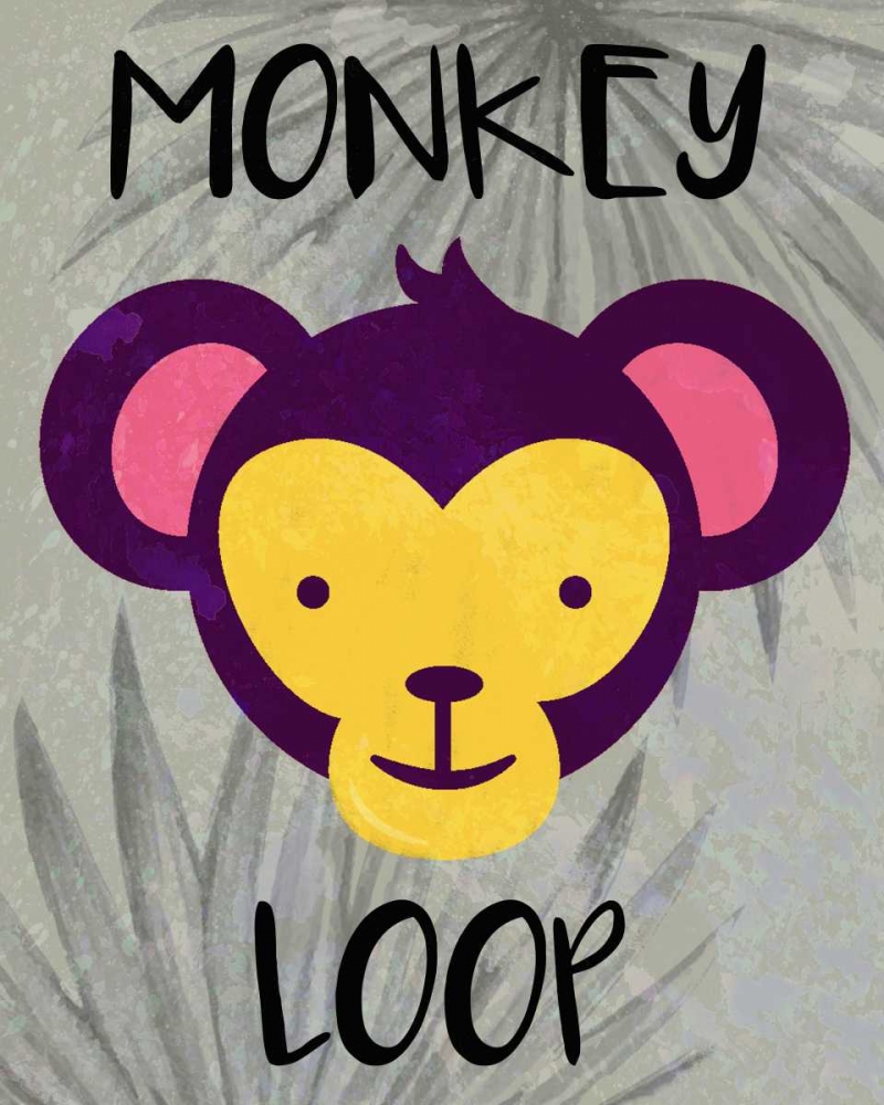 Monkey Loop art print by Kimberly Allen for $57.95 CAD