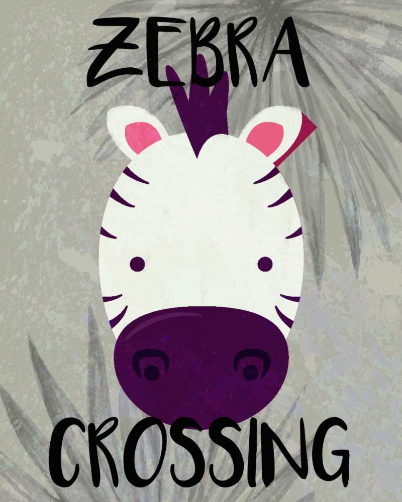 Zebra Crossing art print by Kimberly Allen for $57.95 CAD