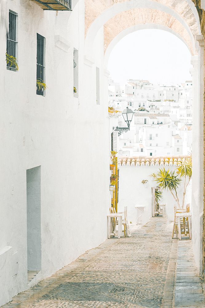 Santorini Walk art print by Kimberly Allen for $57.95 CAD