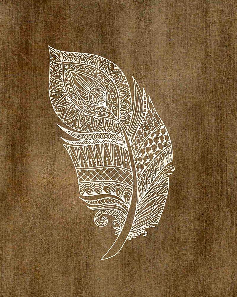 Ethnic Feather 3 art print by Kimberly Allen for $57.95 CAD