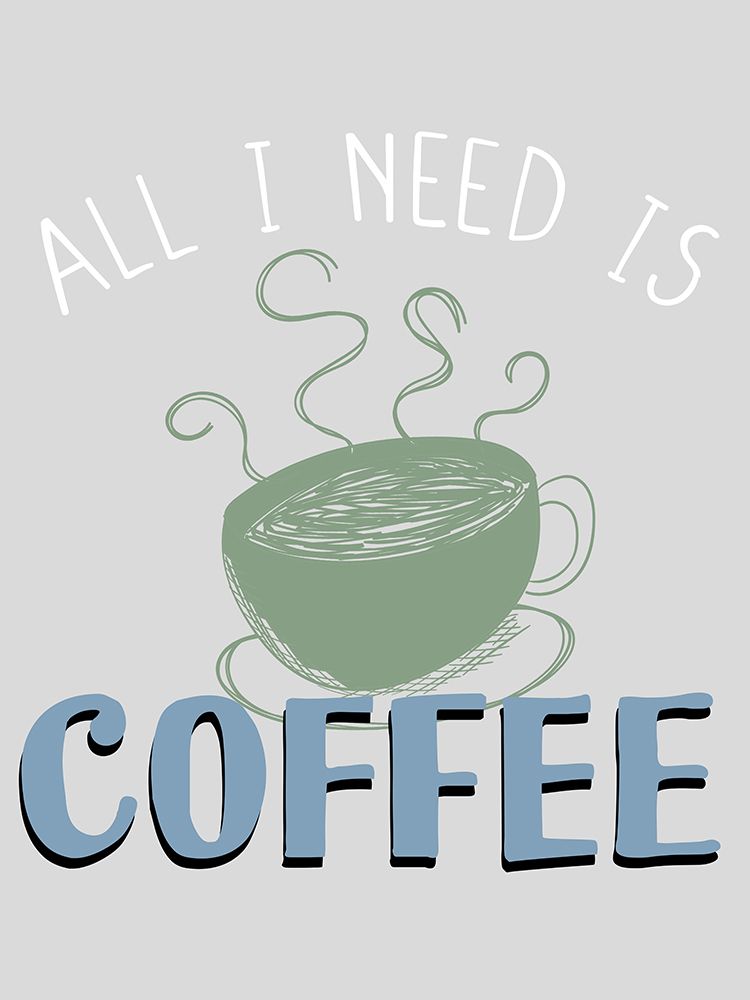 Coffee Coffee 1 art print by Kimberly Allen for $57.95 CAD