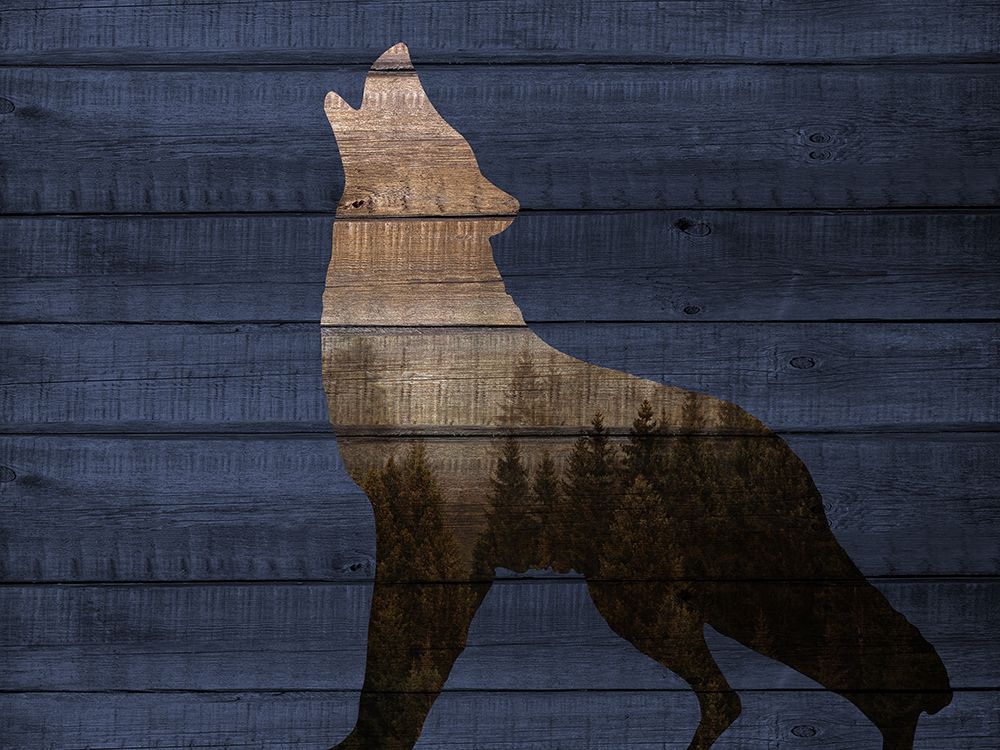 Wolf In The Woods art print by Kimberly Allen for $57.95 CAD