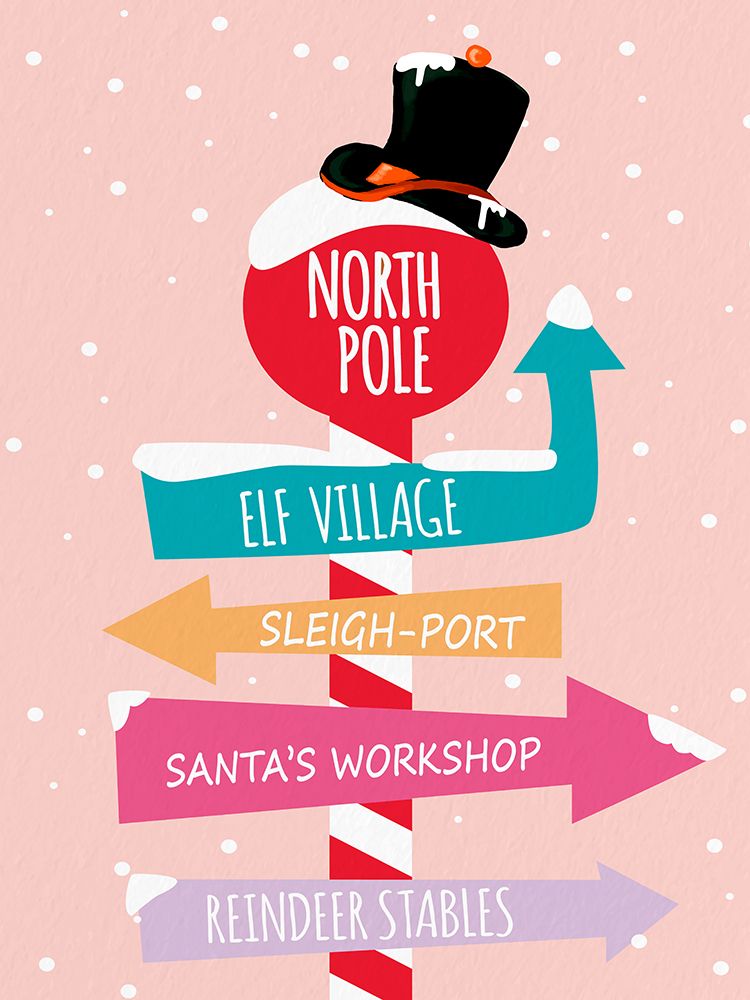 To The North Pole art print by Kimberly Allen for $57.95 CAD