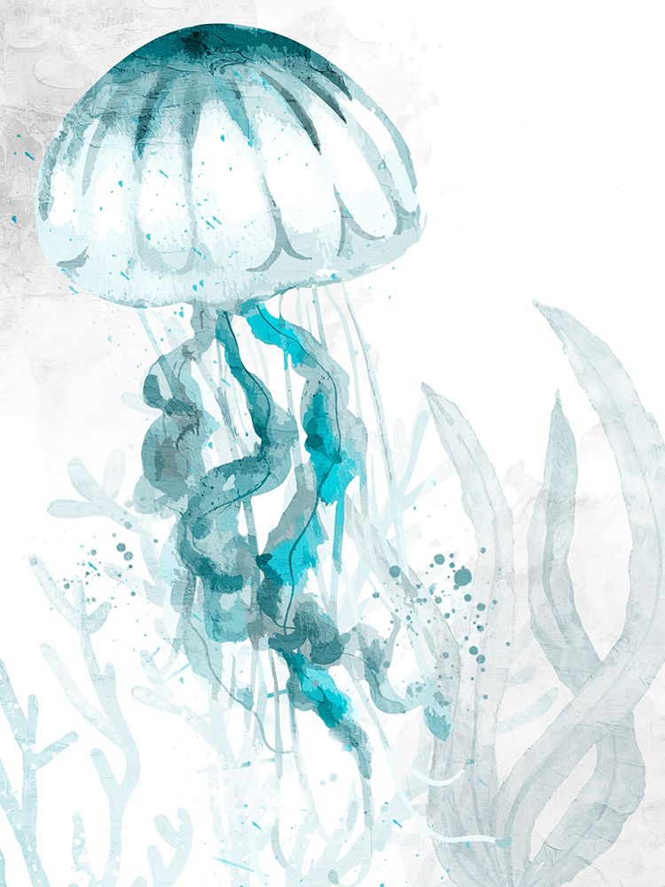 Jelly Swim 1 art print by Kimberly Allen for $57.95 CAD