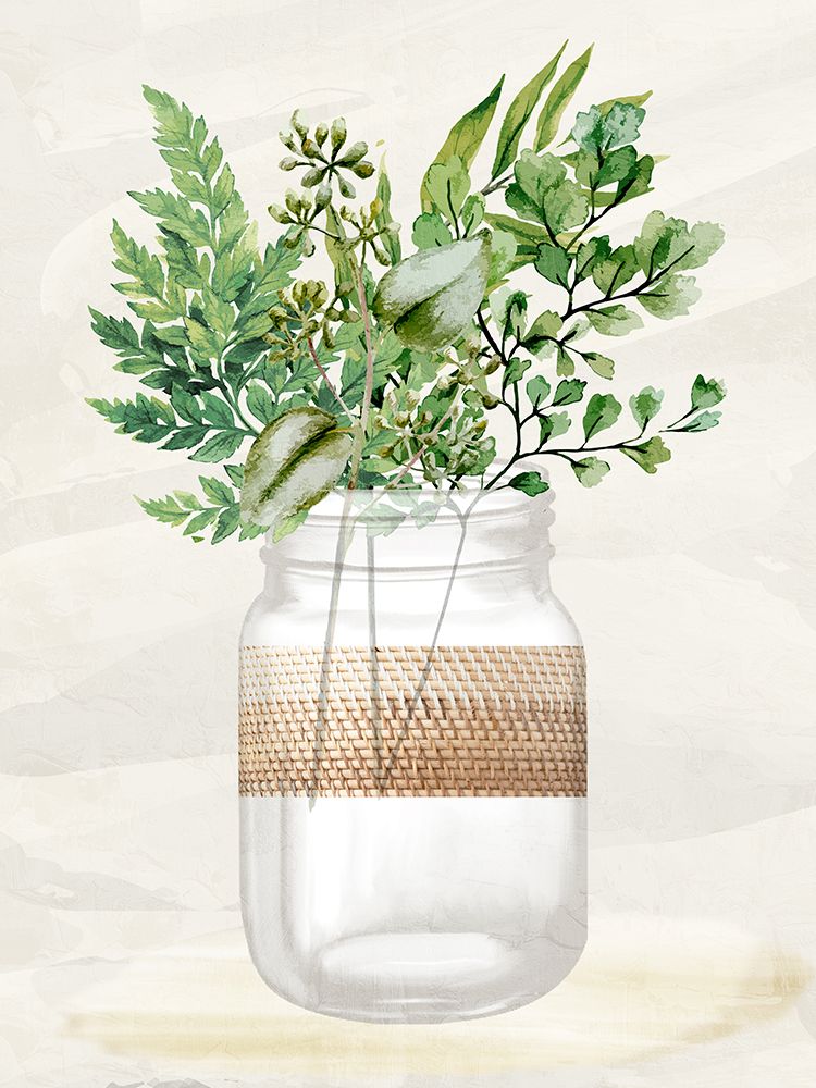 Watercolor Mason 1 art print by Kimberly Allen for $57.95 CAD