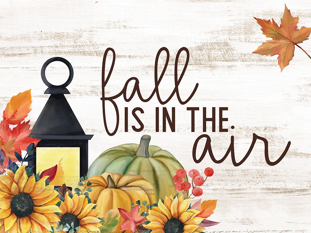 Fall is in the Air art print by Kimberly Allen for $57.95 CAD