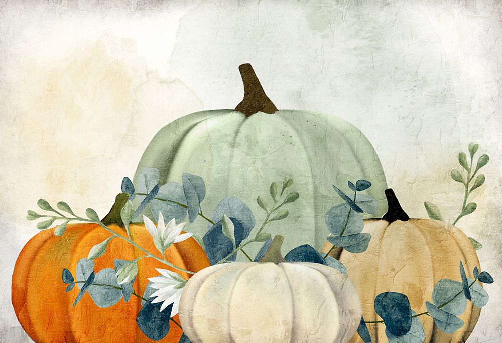 Pumpkin Setting art print by Kimberly Allen for $57.95 CAD