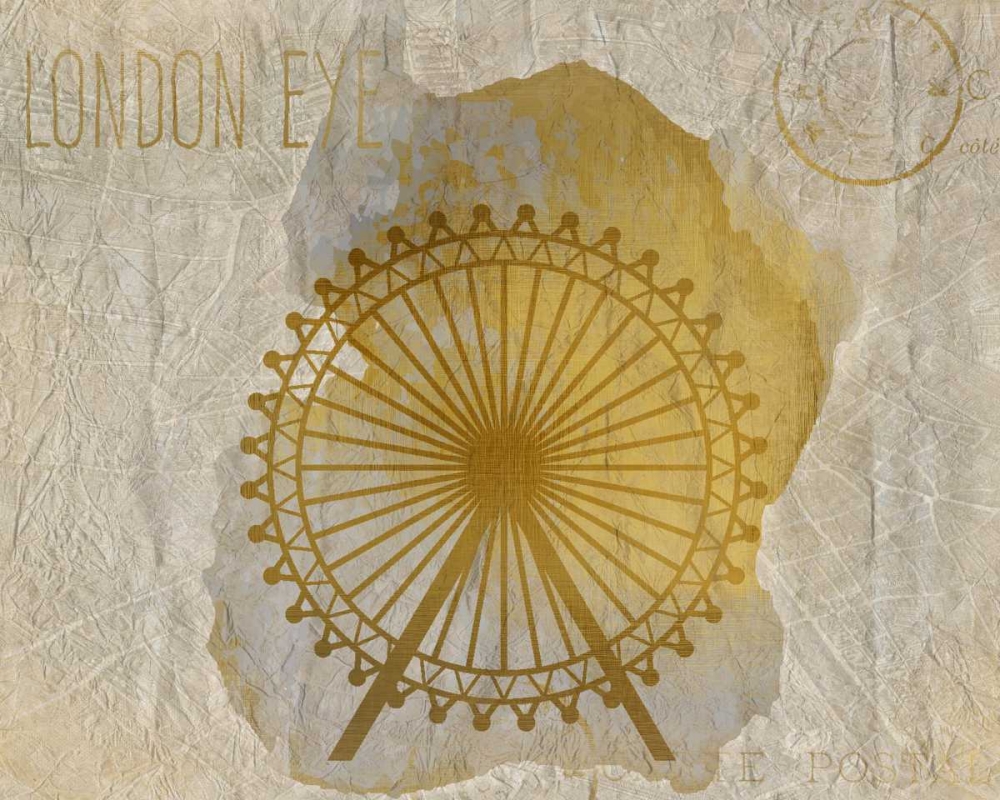 A Day in London C art print by Kimberly Allen for $57.95 CAD
