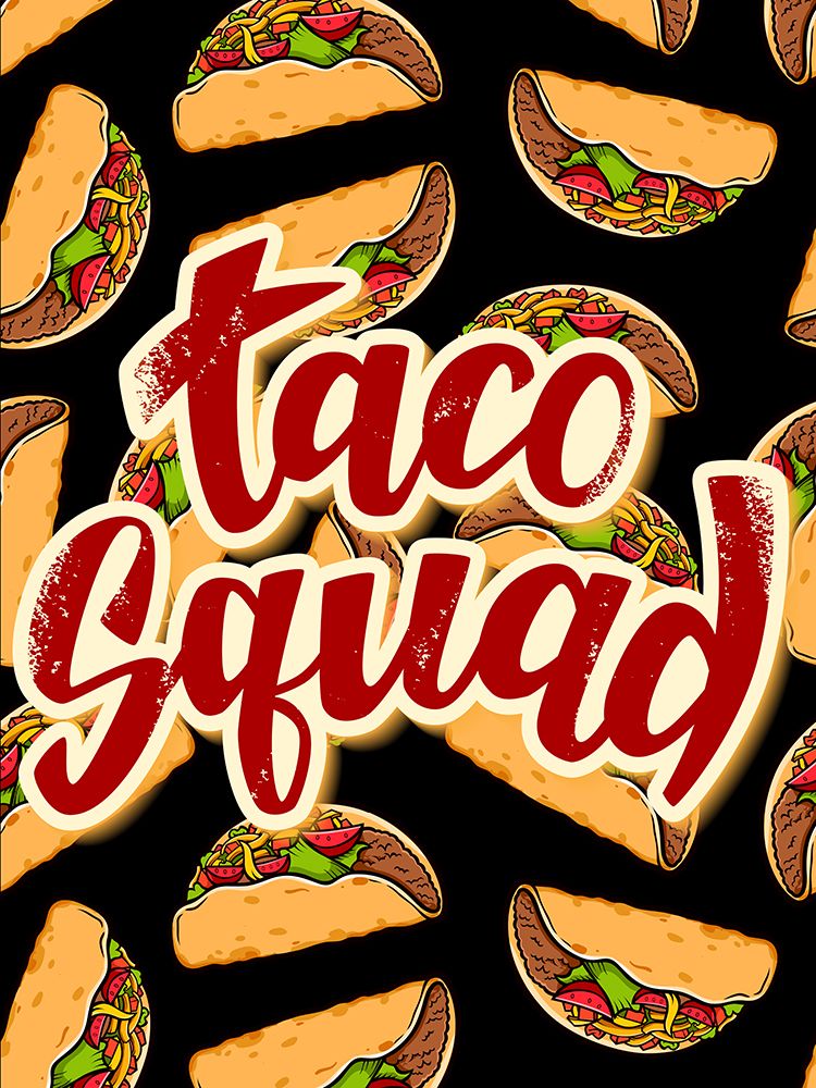 Taco Squad art print by Kimberly Allen for $57.95 CAD