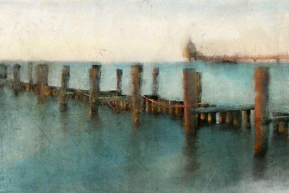 A Day at the Pier art print by Kimberly Allen for $57.95 CAD