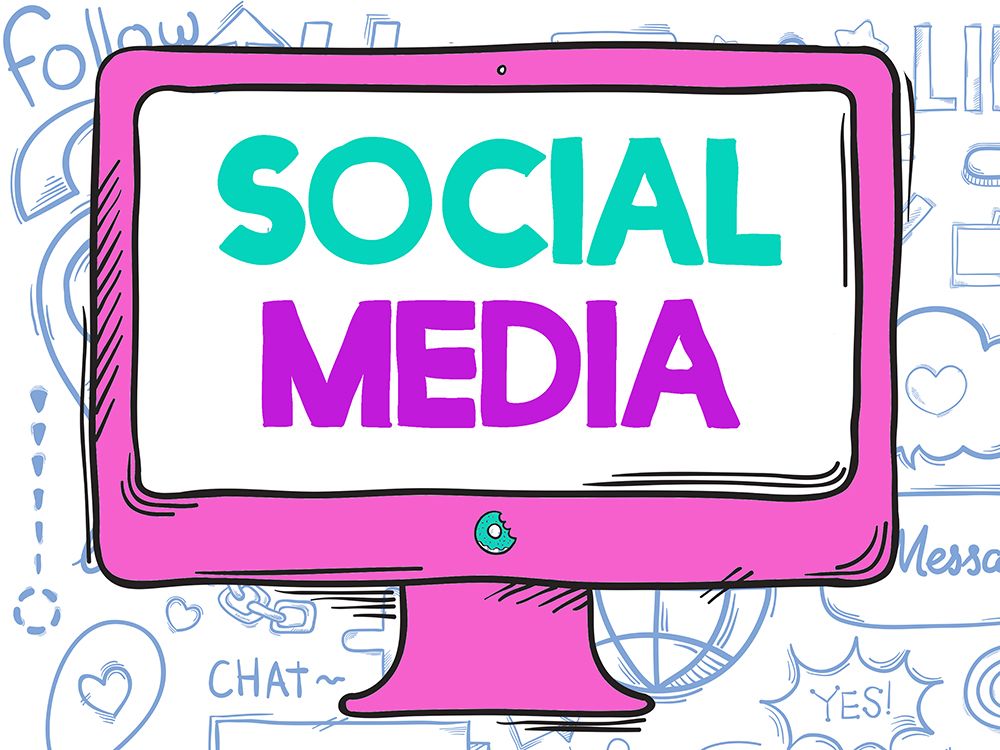 Social Media art print by Kimberly Allen for $57.95 CAD