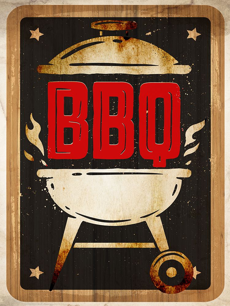 BBQ Grill art print by Kimberly Allen for $57.95 CAD