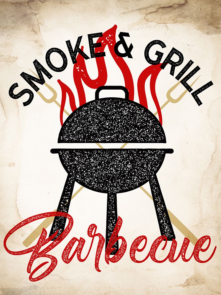 Smoke And Grill art print by Kimberly Allen for $57.95 CAD