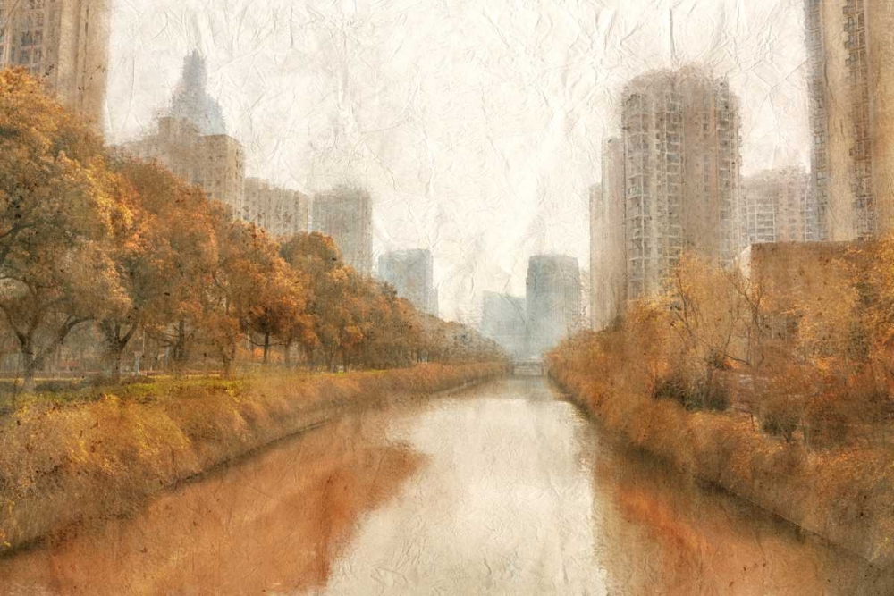 Autumn In The City art print by Kimberly Allen for $57.95 CAD