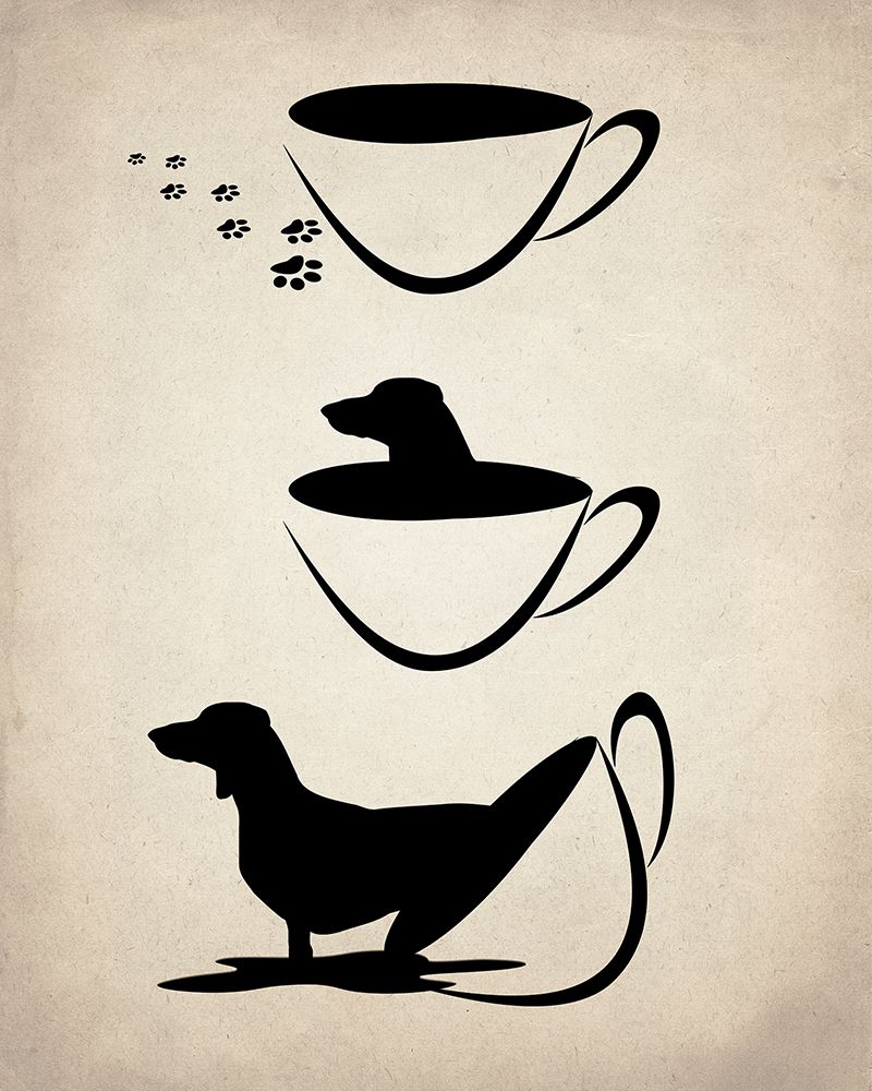 Dachshund Cup art print by Kimberly Allen for $57.95 CAD
