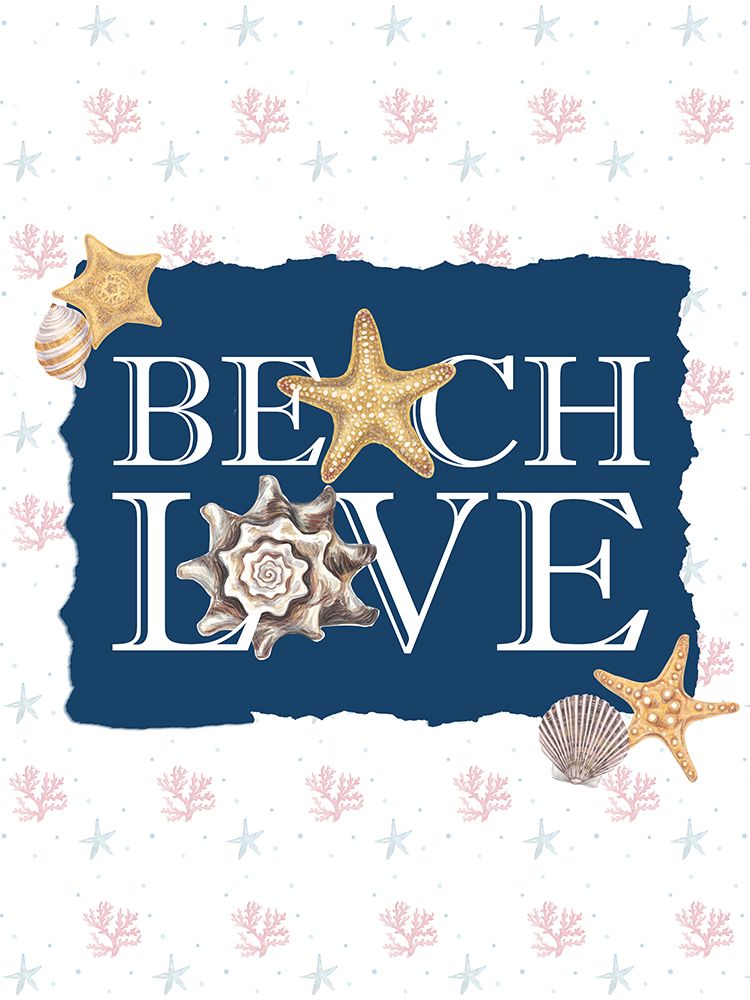 Beach Love art print by Kimberly Allen for $57.95 CAD
