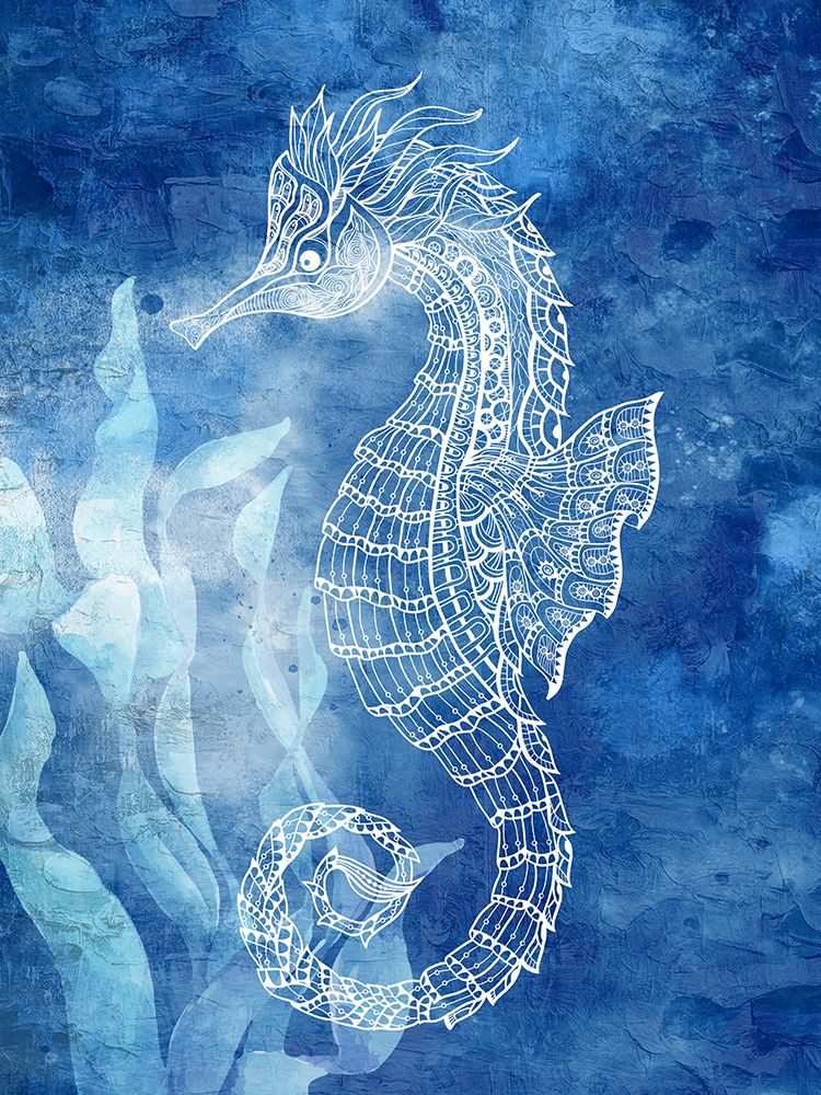 White Sea Creatures 2 art print by Kimberly Allen for $57.95 CAD