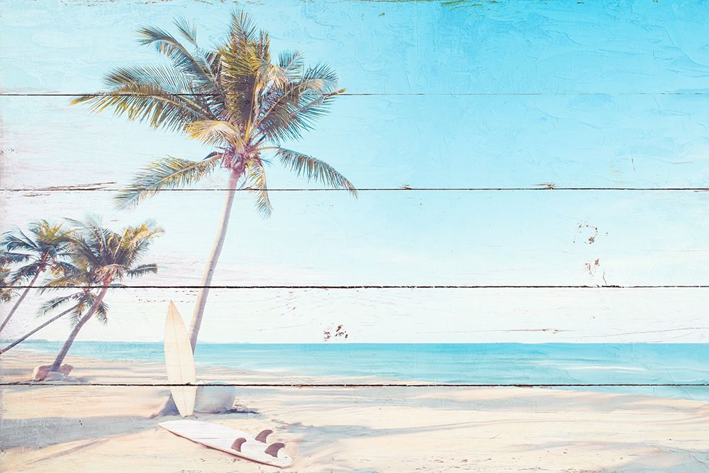 Lets Surf art print by Kimberly Allen for $57.95 CAD