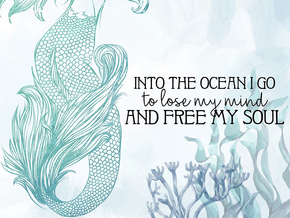 Into The Ocean art print by Kimberly Allen for $57.95 CAD