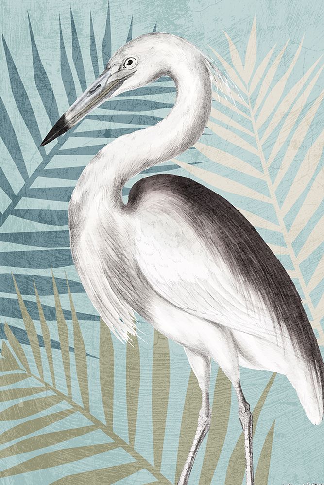 Beach Crane 2 art print by Kimberly Allen for $57.95 CAD