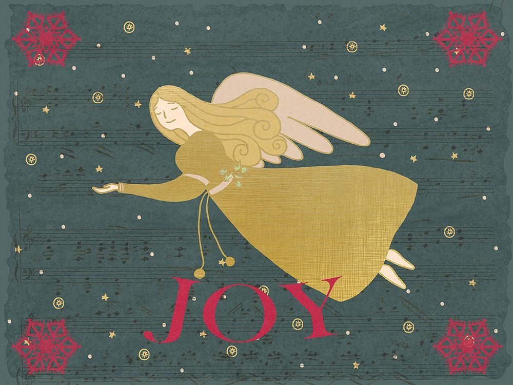 Christmas Angel V2 art print by Kimberly Allen for $57.95 CAD
