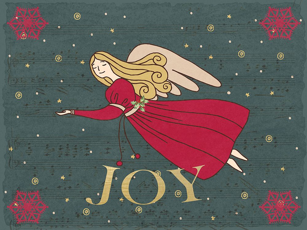 Christmas Angel art print by Kimberly Allen for $57.95 CAD