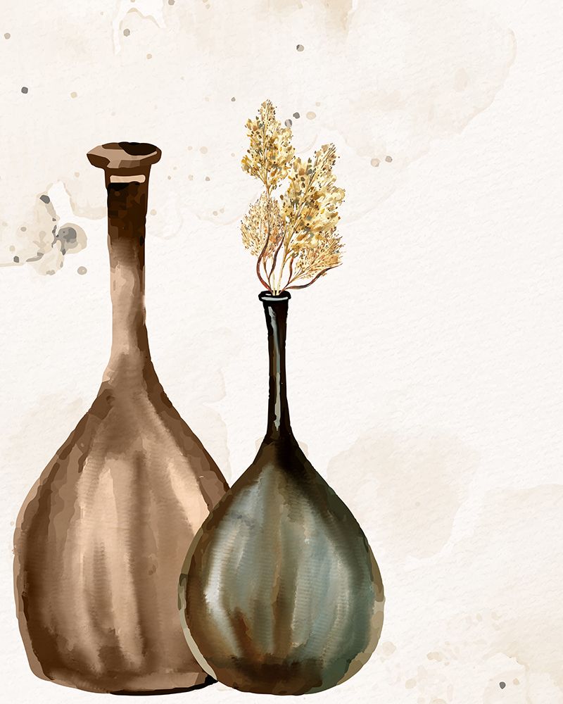 Pampass Grass Vase 1 art print by Kimberly Allen for $57.95 CAD