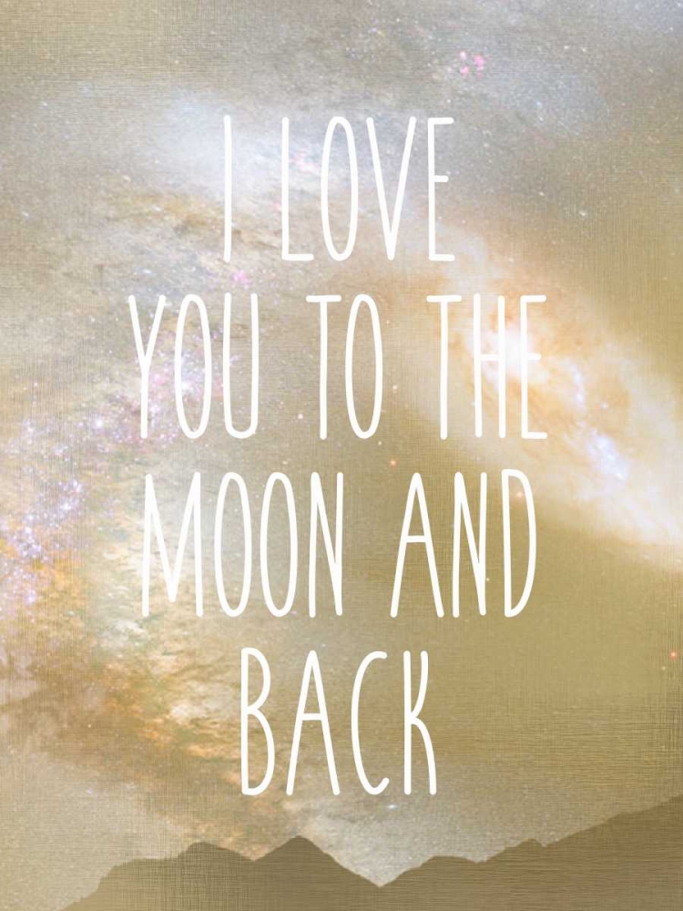 I Love You to the Moon art print by Kimberly Allen for $57.95 CAD