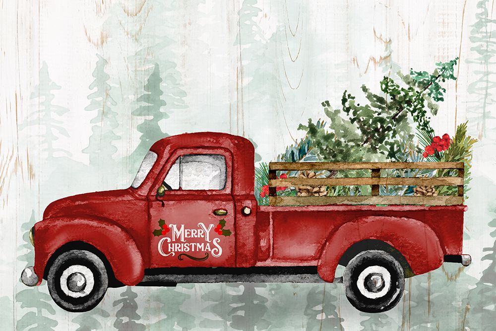 Christmas Delivery art print by Kimberly Allen for $57.95 CAD