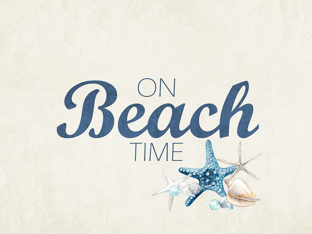 On Beach Time art print by Kimberly Allen for $57.95 CAD