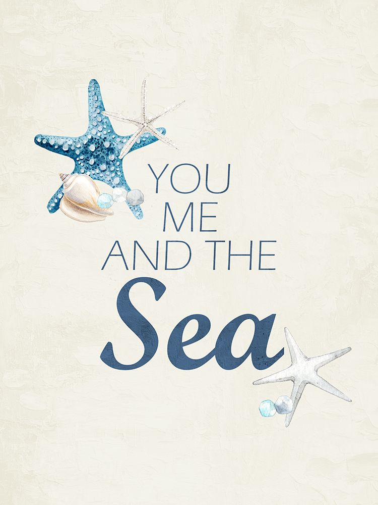 You Me And The Sea art print by Kimberly Allen for $57.95 CAD