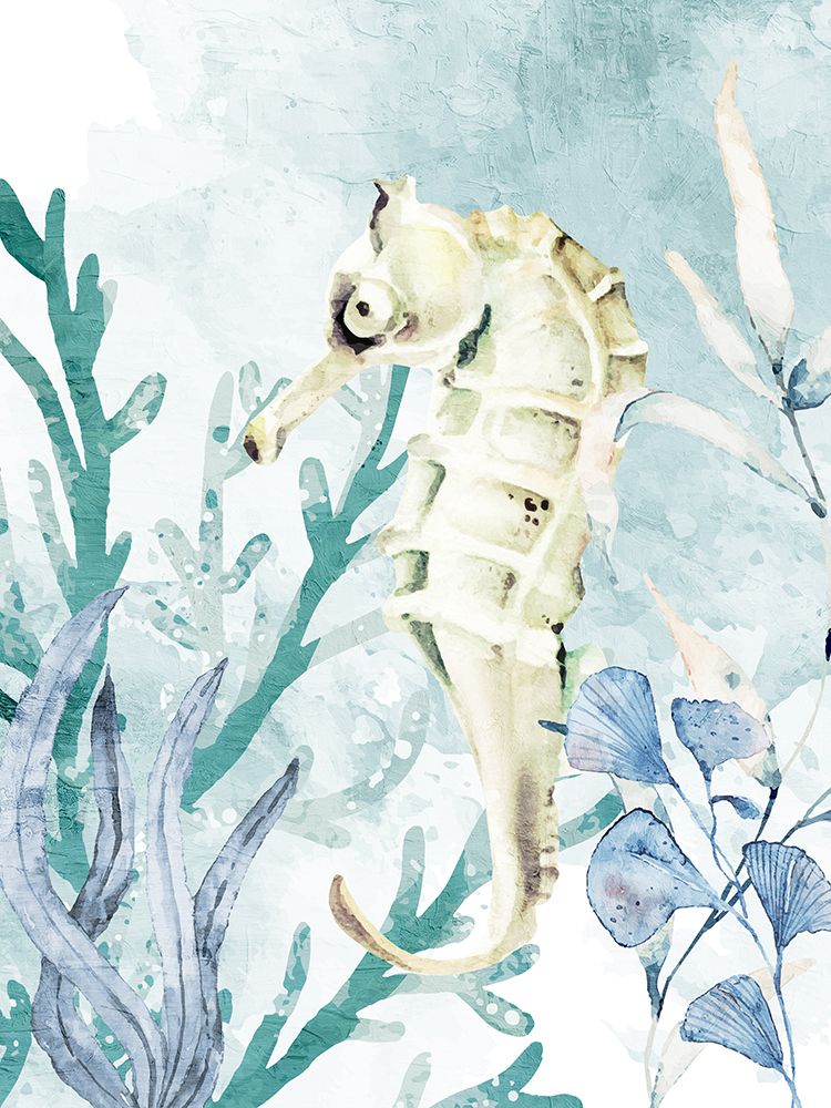 Seahorse art print by Kimberly Allen for $57.95 CAD